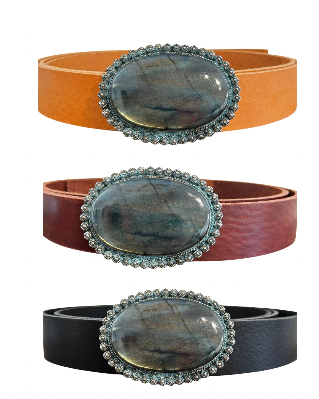Labradorite Buckle - No. 02