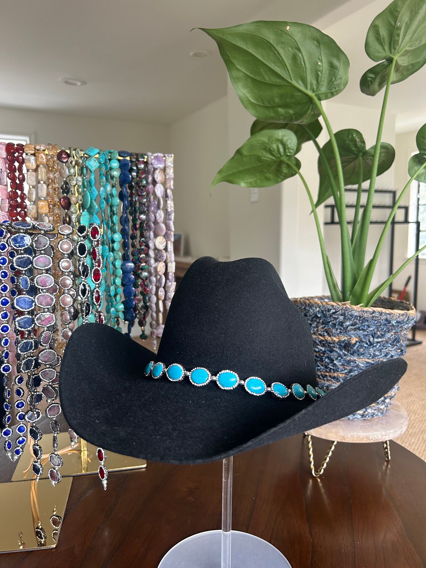Pave Magnesite Hatband