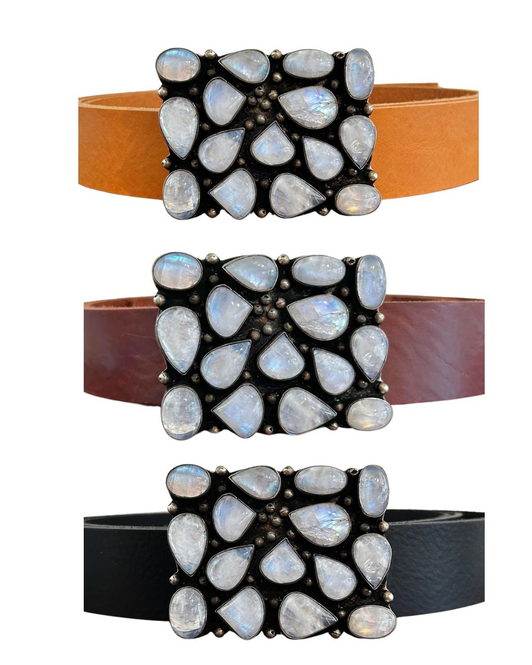Moonstone Mosaic Buckle