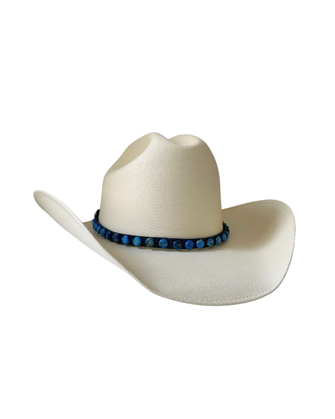 Blue Jasper Hatband
