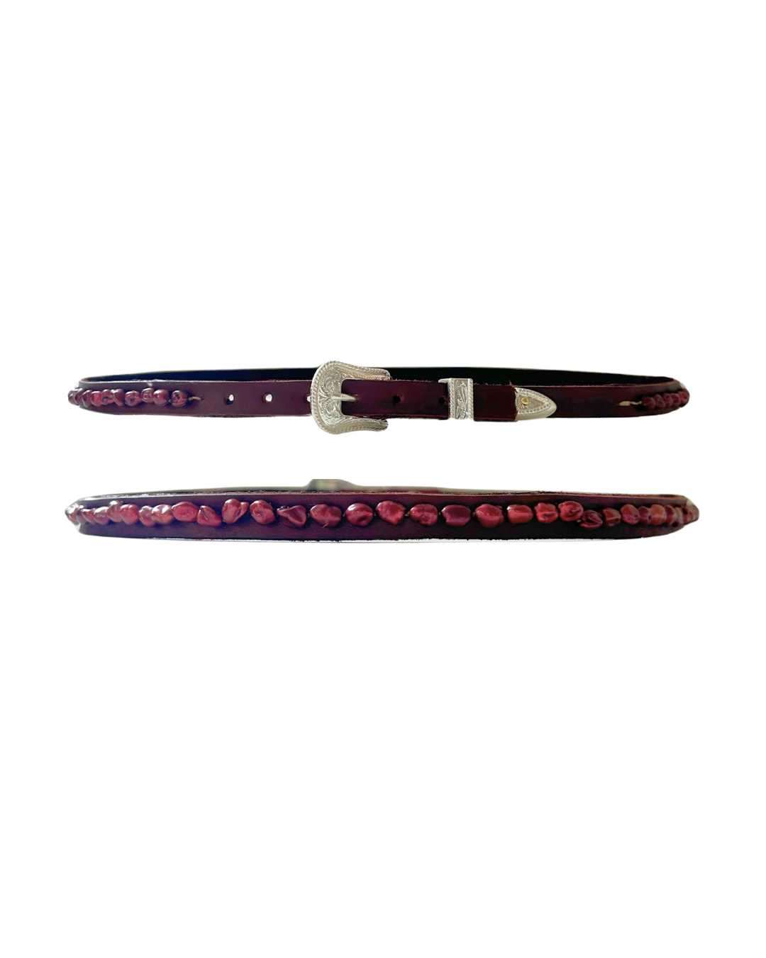 Maroon Pearl Hatband