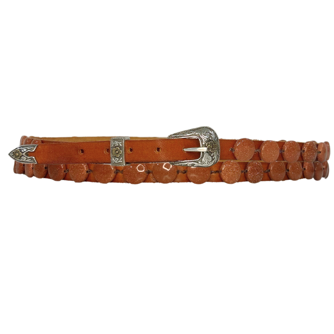 Goldstone Coin Hatband