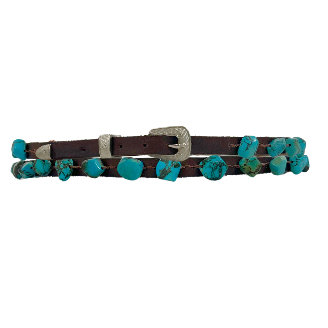Turquoise Dark Hatband