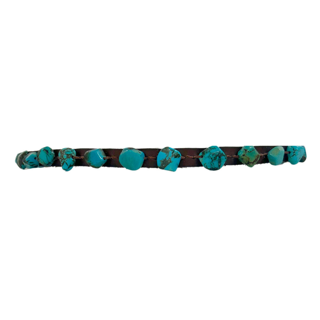 Turquoise Dark Hatband