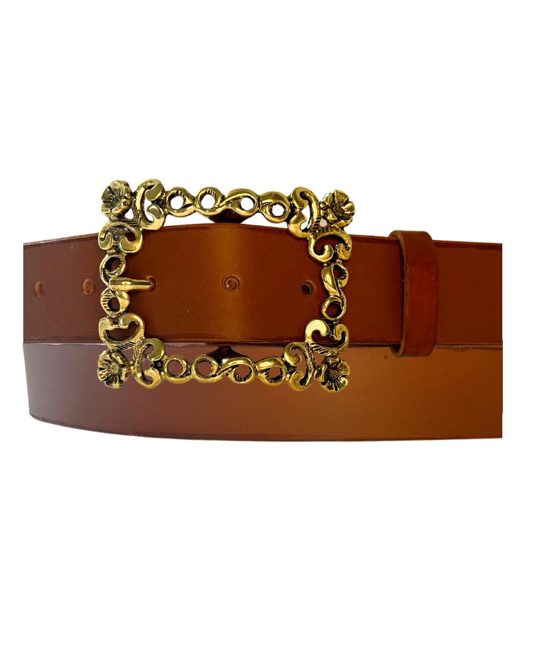Cinque Oro Leather Belt