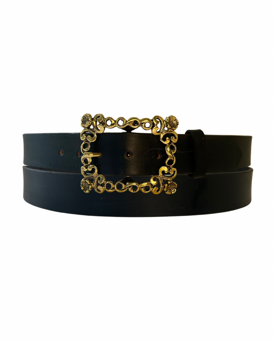 Cinque Oro Leather Belt