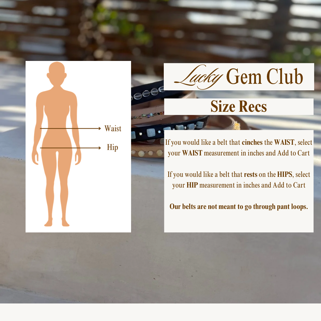 Natural Shell Leather Belt