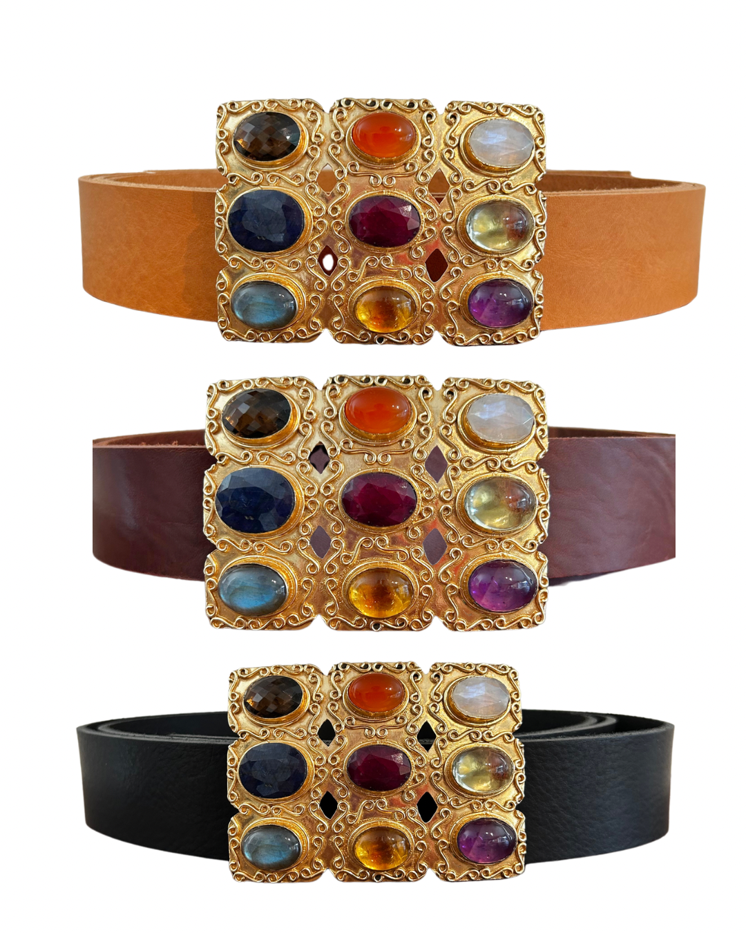 Gemstone Kaleidoscope Buckle