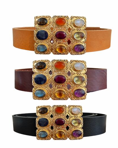 Gemstone Kaleidoscope Buckle