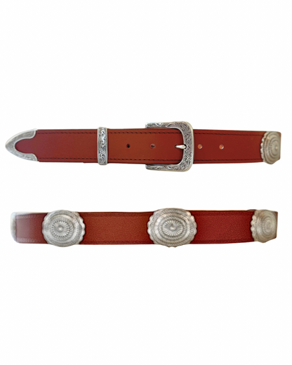 Golden Southwestern Concho Belt