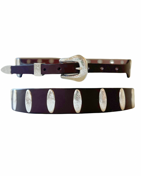Tapered Concho Belt
