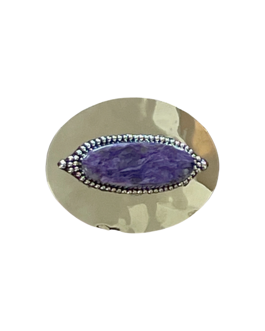 Charoite Buckle