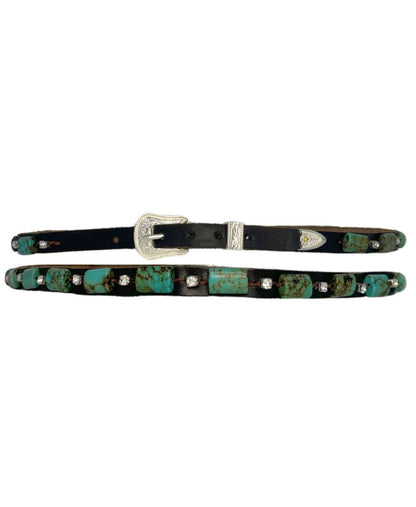 Green Turquoise Hatband