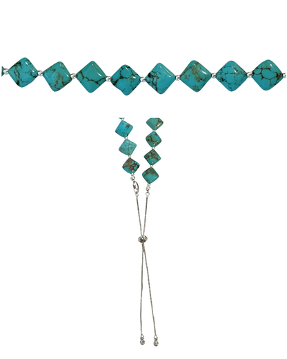 Diamond Turquoise Hatband