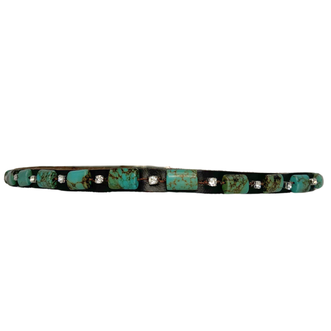 Green Turquoise Hatband