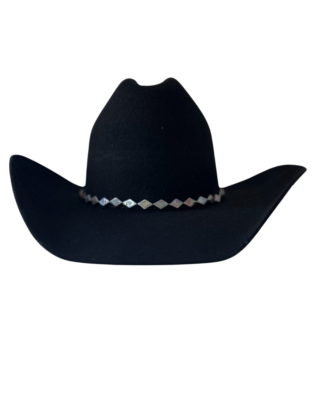 Black Peacock Pearl Hatband