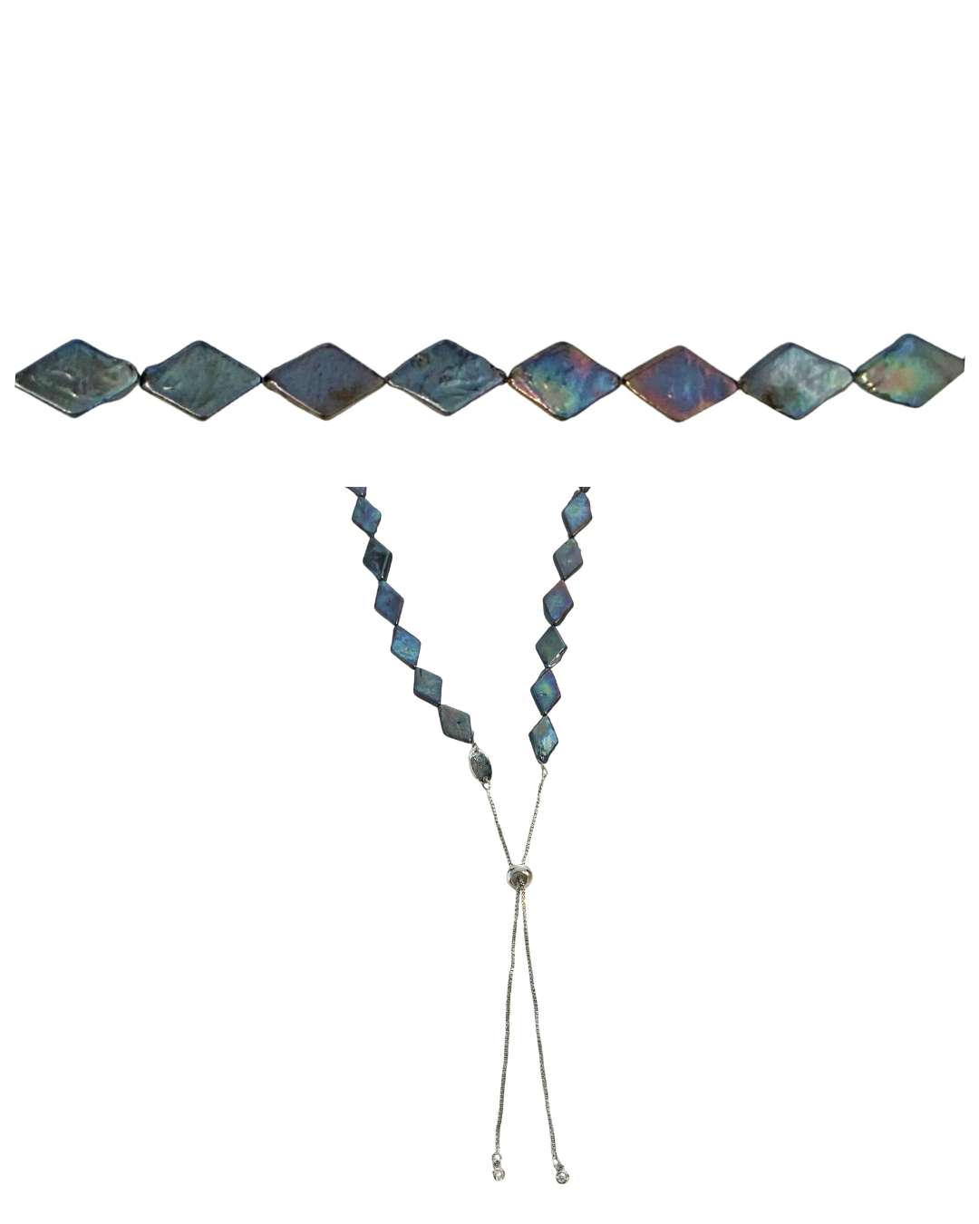 Black Peacock Pearl Hatband