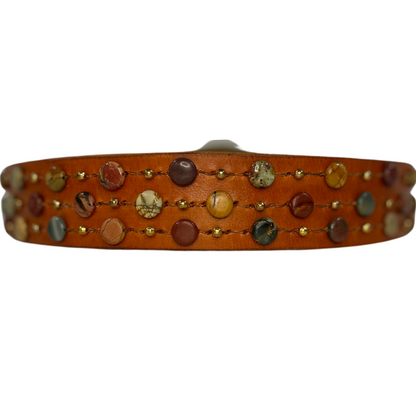 Picasso Jasper Leather Belt