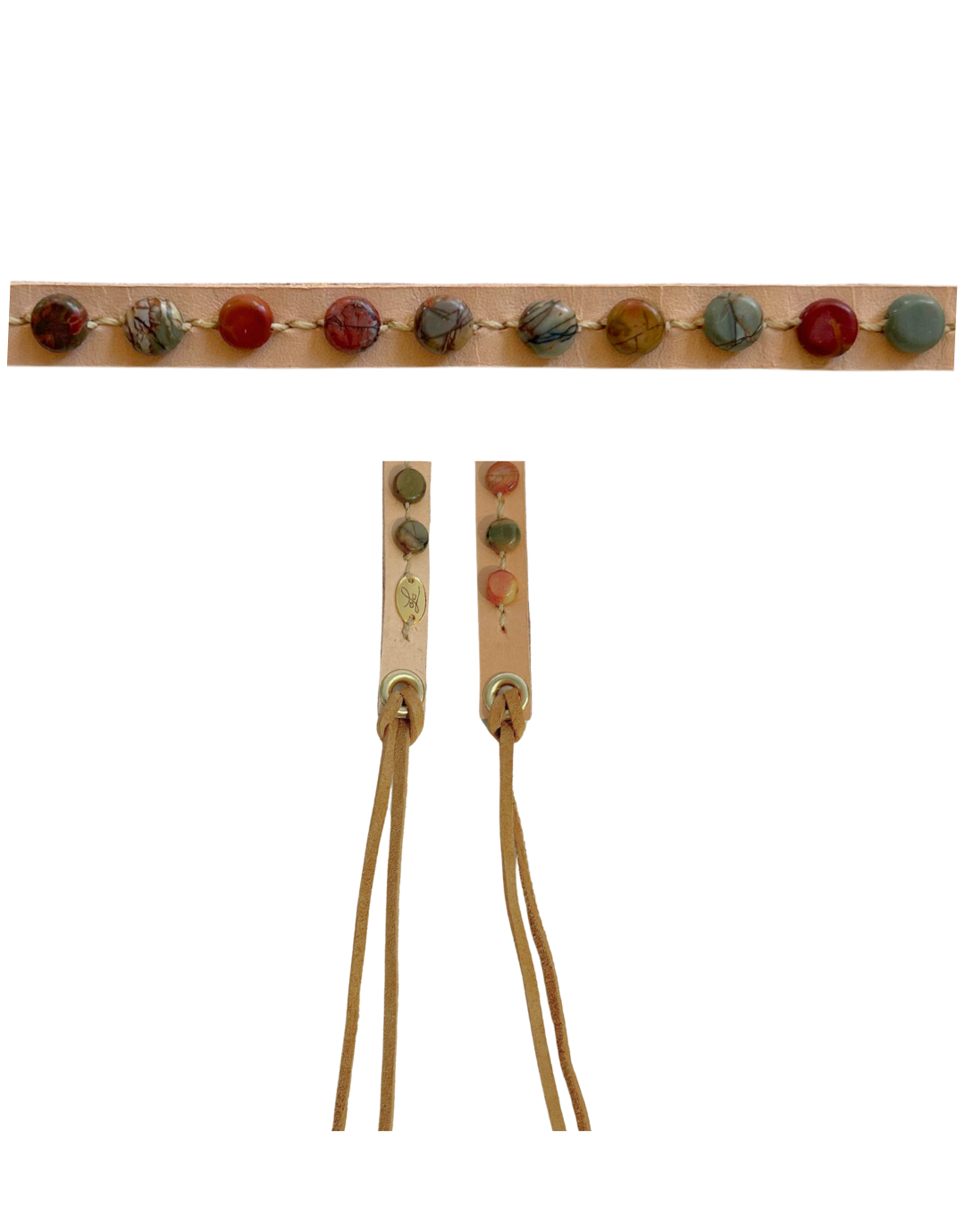 Picasso Jasper Hatband (Natural)