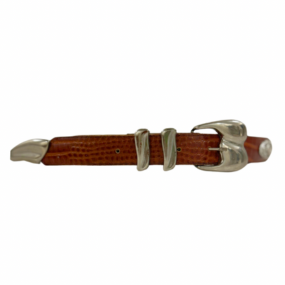 Brown Vintage Leather Belt