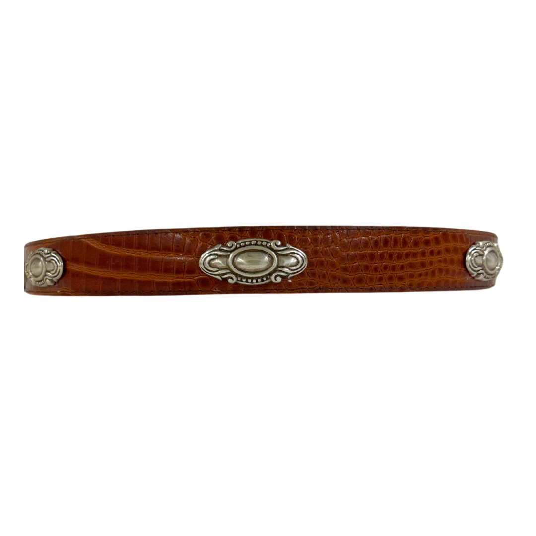 Brown Vintage Leather Belt