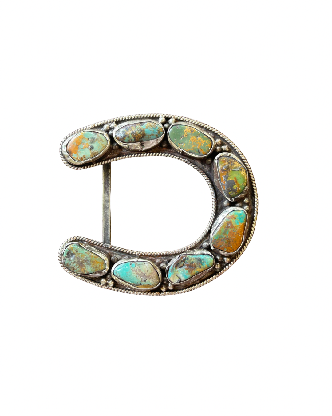 Turquoise Horseshoe Buckle No. 01