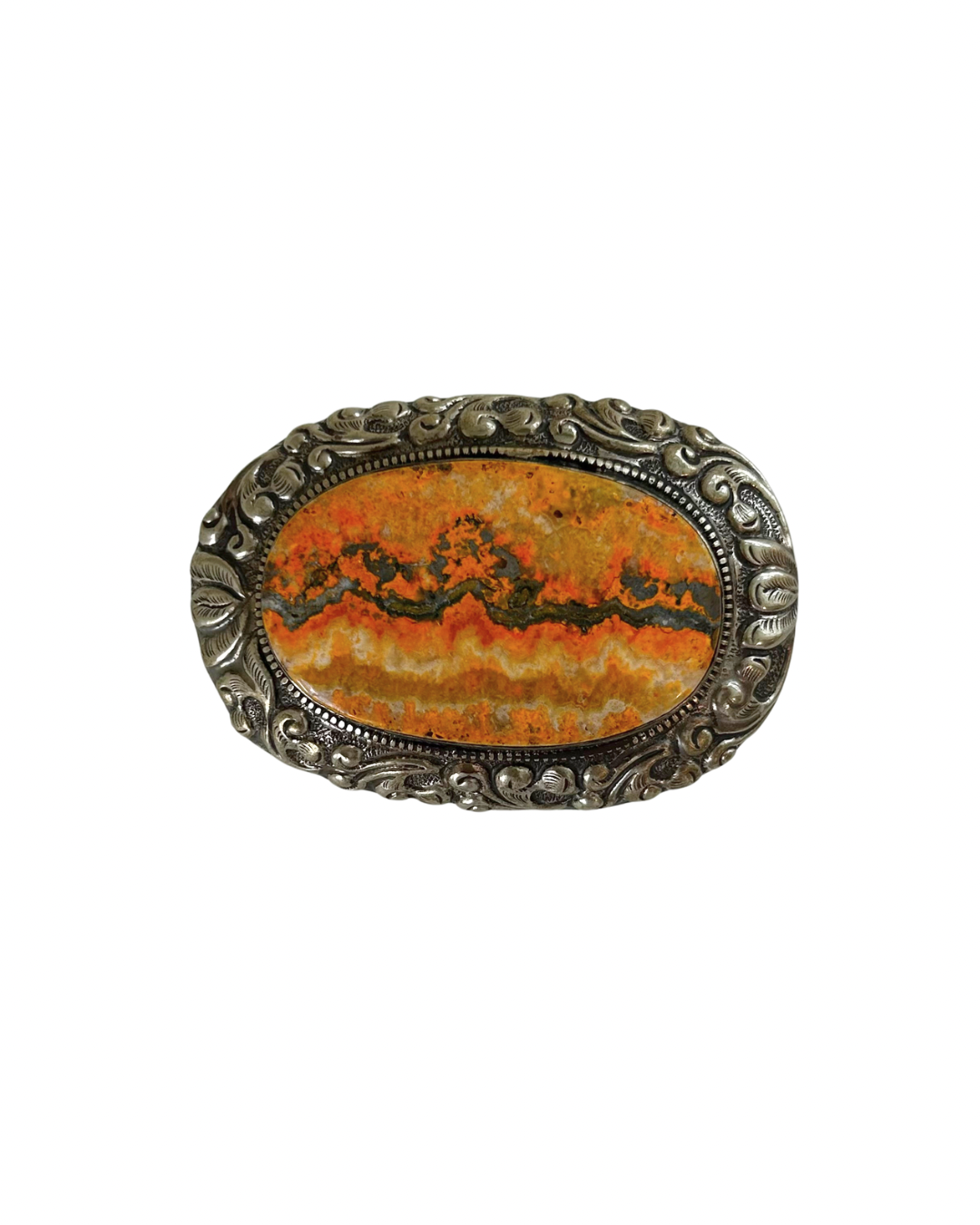 Bee Jasper Buckle (Oval)