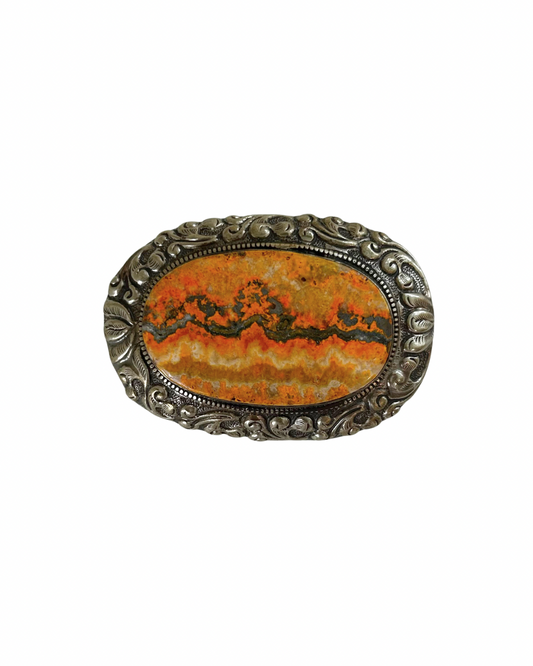 Bee Jasper Buckle (Oval)