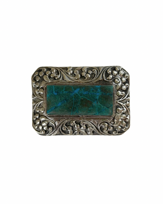 Chrysocolla Buckle