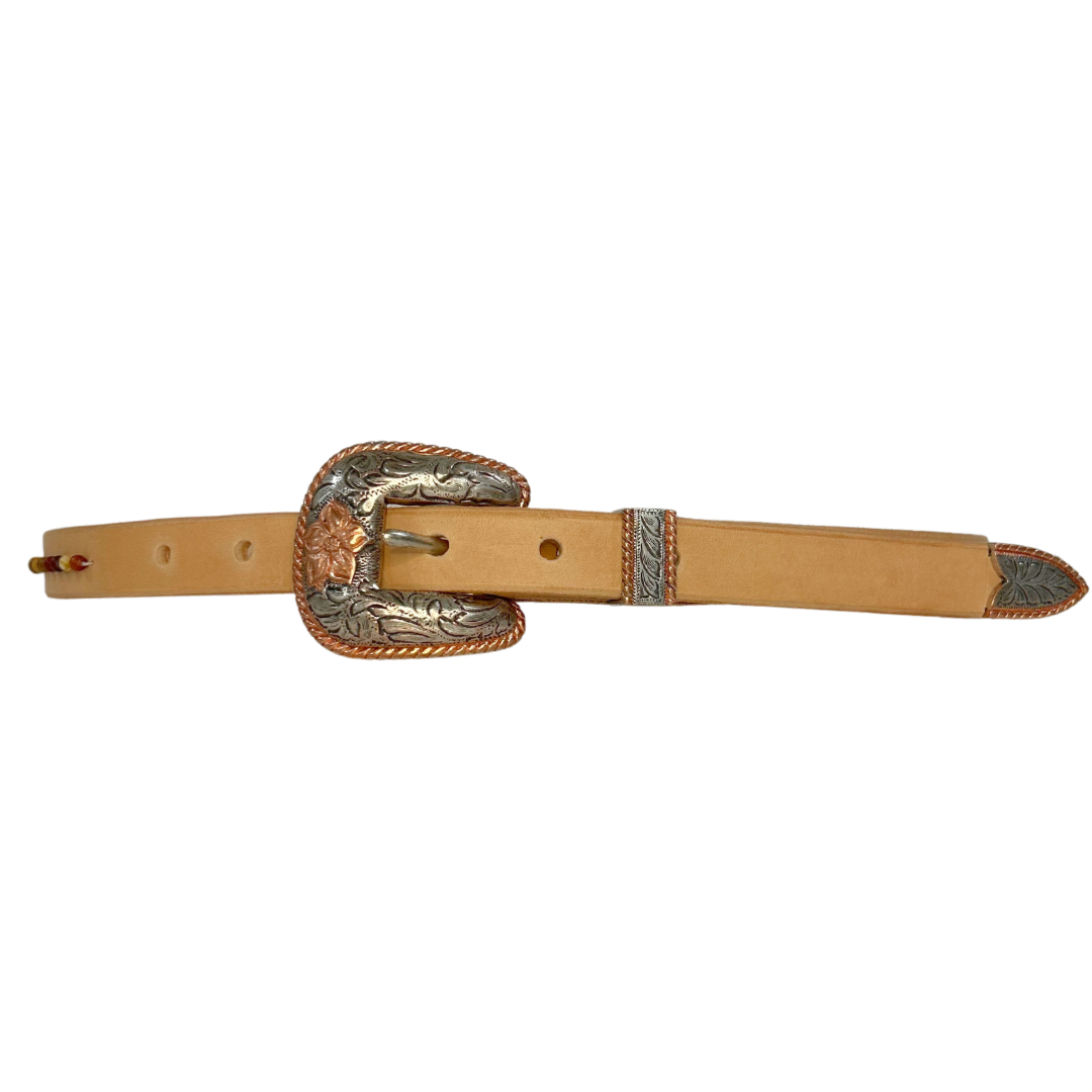 Agate Mini Leather Belt