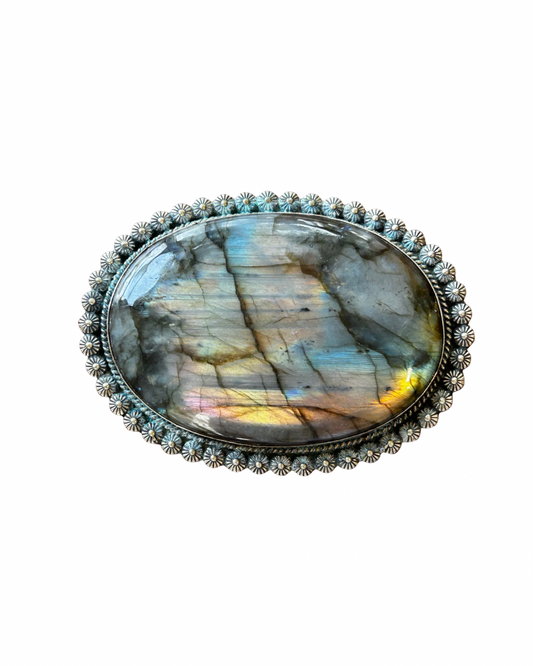 Labradorite Buckle - No. 01
