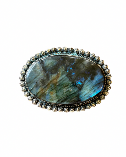 Labradorite Buckle - No. 03
