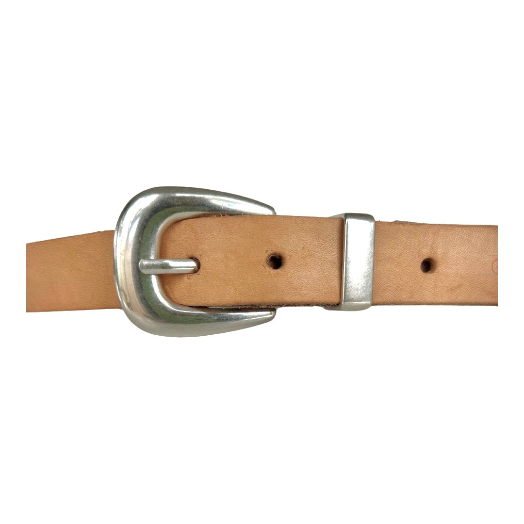 Lepidolite Leather Belt